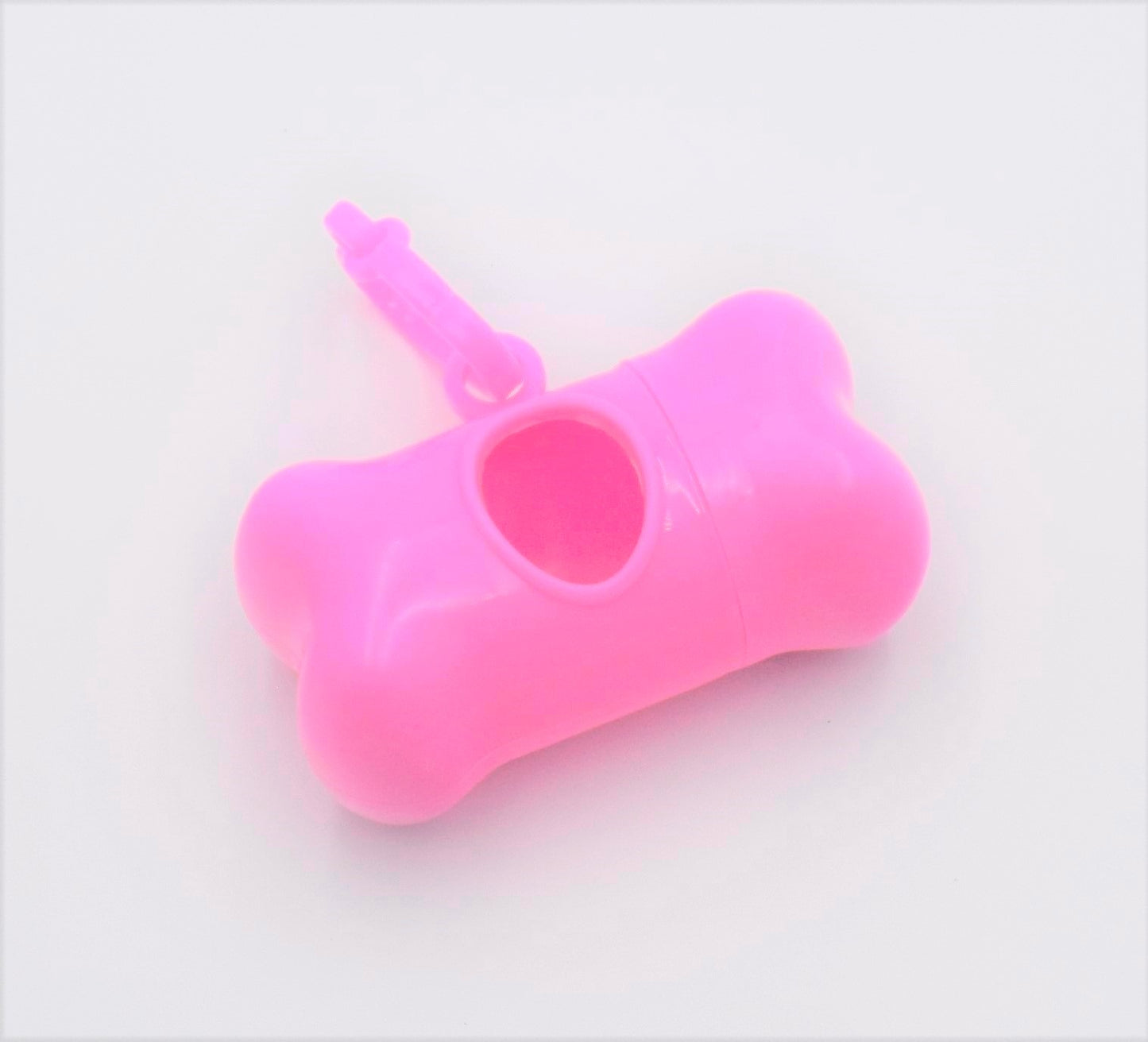 Pink Poop Bag Dispenser